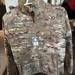 Mil-rec Camouflage soft shell Jacket